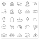 Global logistics capability icon